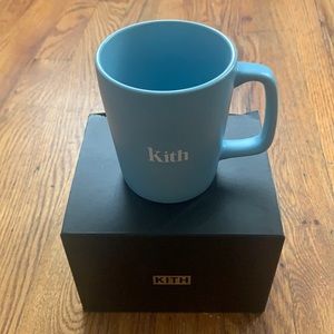 New been used light blue Kith mug